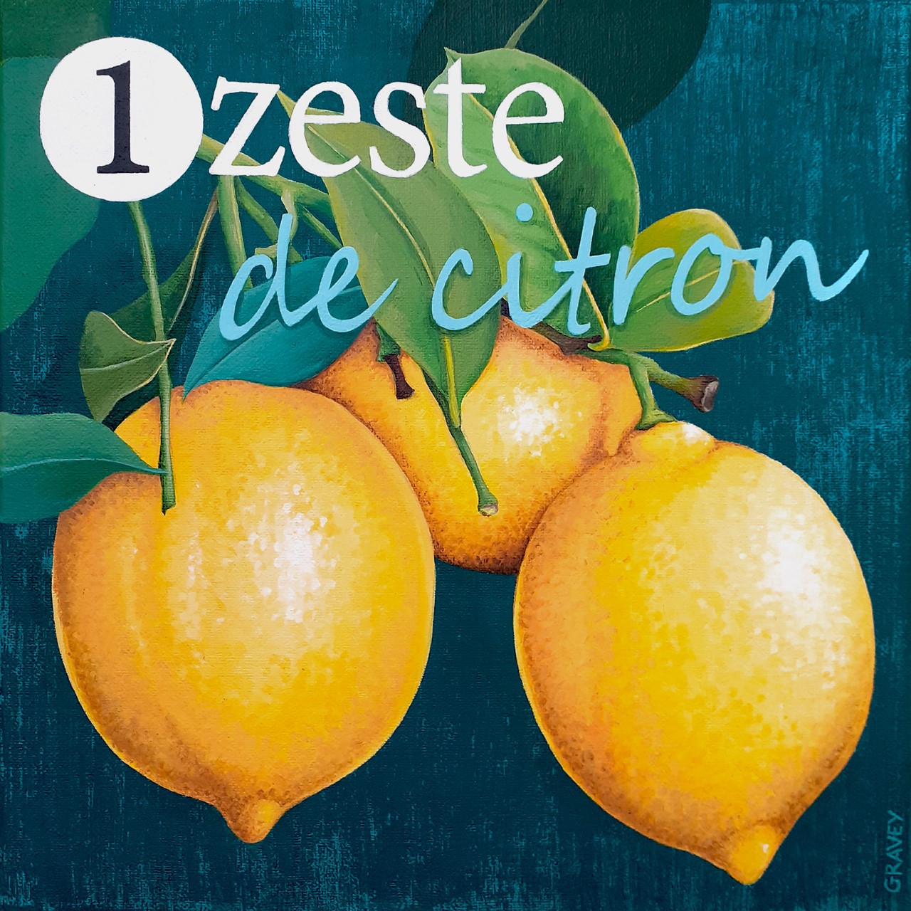 Nathalie Gravey, 1 Zeste de Citron Nathalie Gravey, 1 Zeste de Citron
