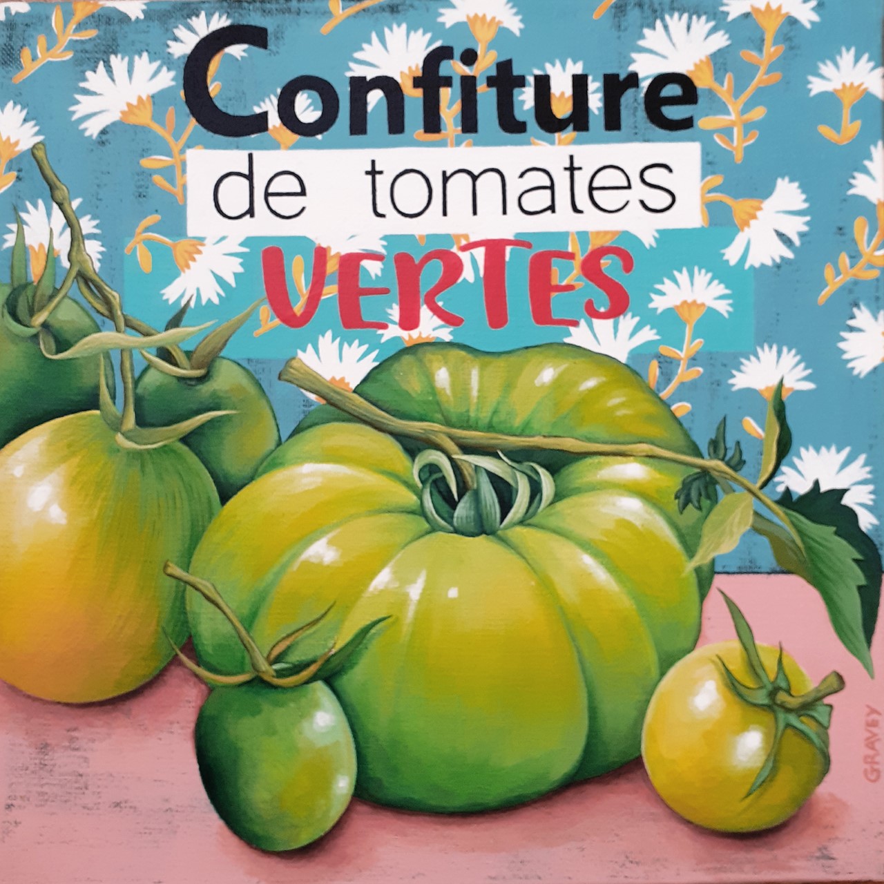 Nathalie Gravey, Confiture de tomates vertes Nathalie Gravey, Confiture de tomates vertes