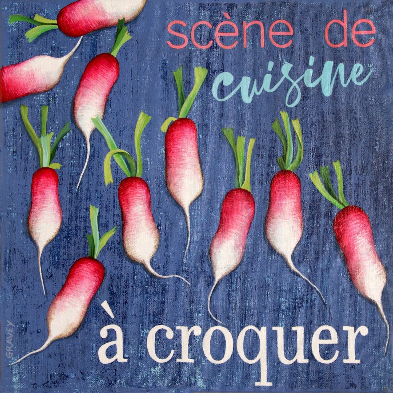 Nathalie Gravey, Scène de cuisine Nathalie Gravey, Scène de cuisine