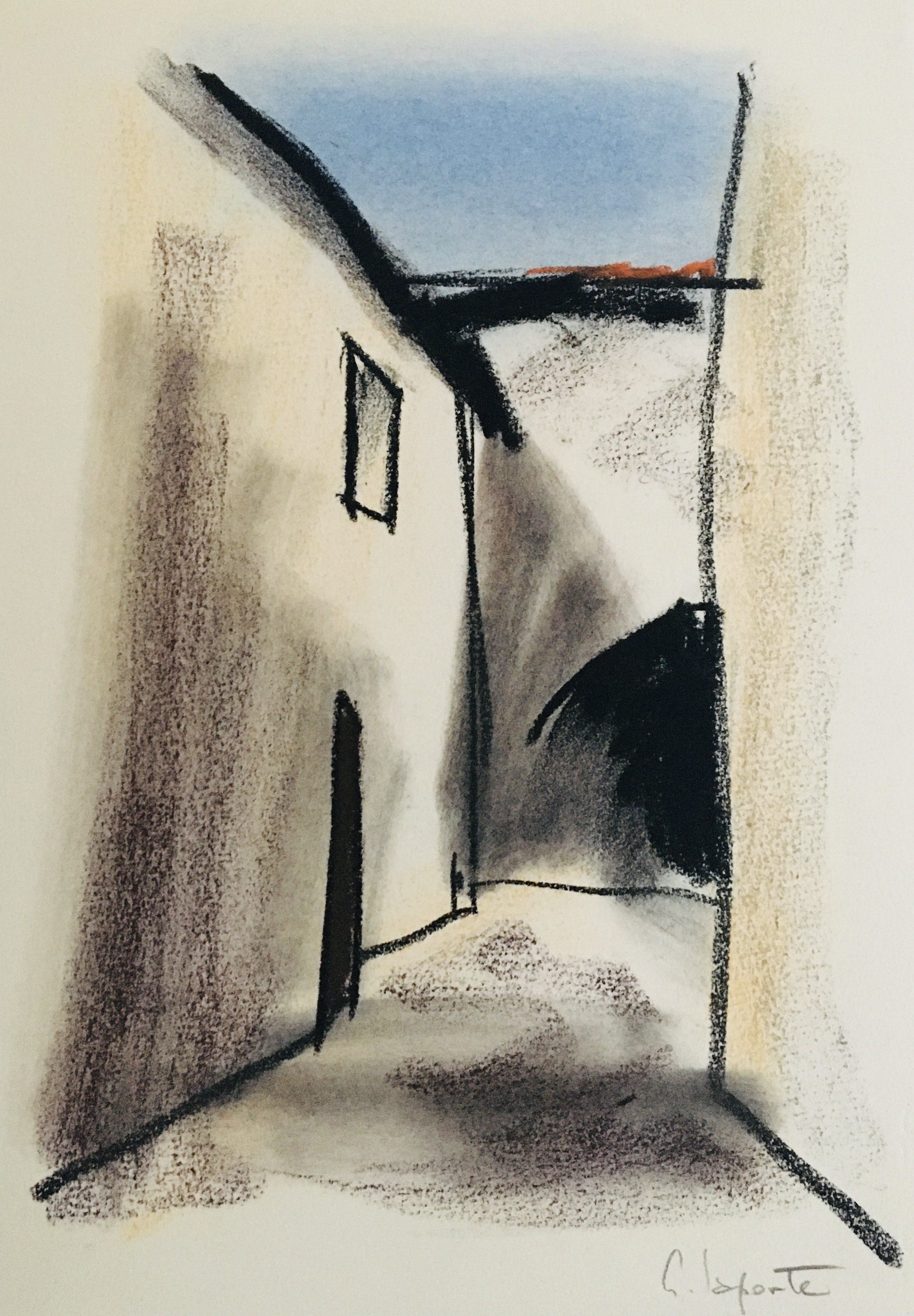 Georges Laporte, Ruelle ombragée Georges Laporte, Ruelle ombragée