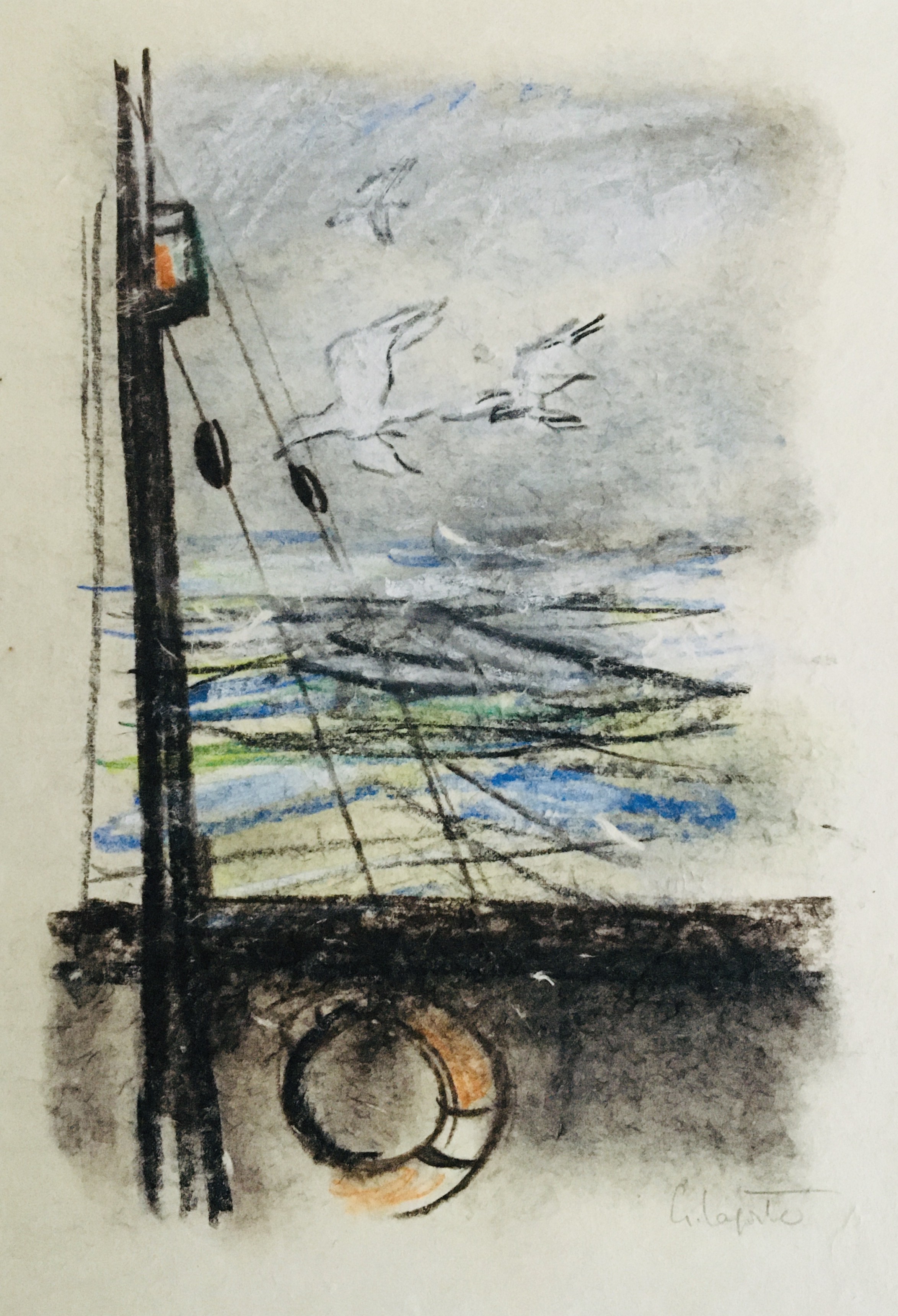 Georges Laporte, Au-delà des mers Georges Laporte, Au-delà des mers