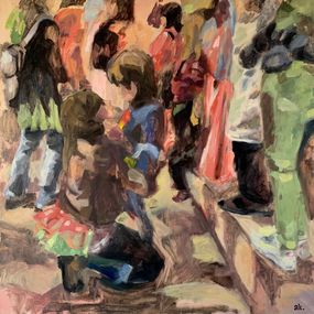Gemälde, Dans tes yeux maman, Ada Kafel