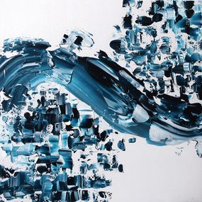 Gemälde, Or bleu no.3, Pauline Guillemard