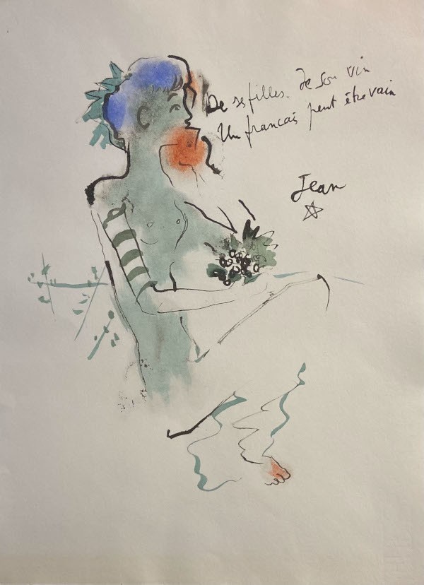 Jean Cocteau, De ses filles, de son vin, un français peut être vain Jean Cocteau, De ses filles, de son vin, un français peut être vain