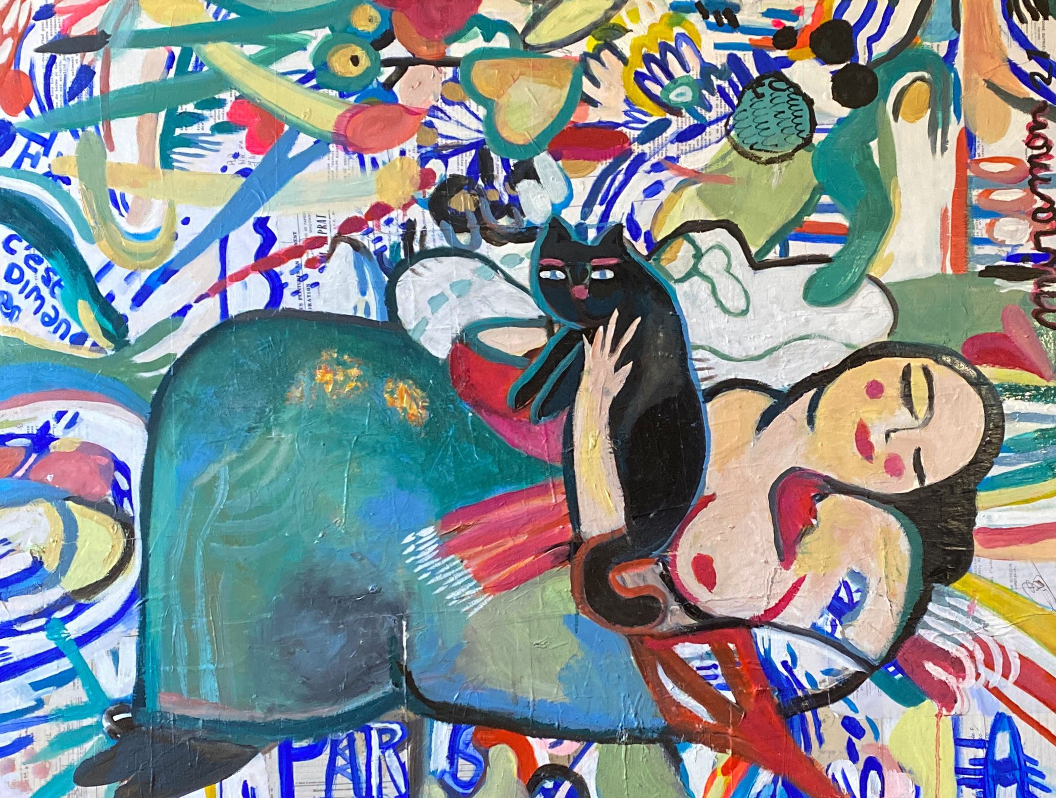 Alice de Miramon, Le chat Alice de Miramon, Le chat