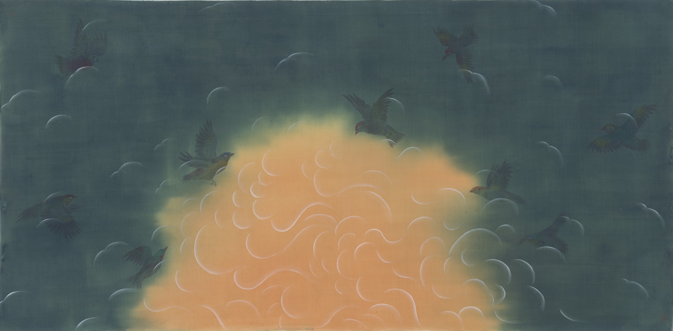Shaohui Tu, Rosy rising clouds Shaohui Tu, Rosy rising clouds