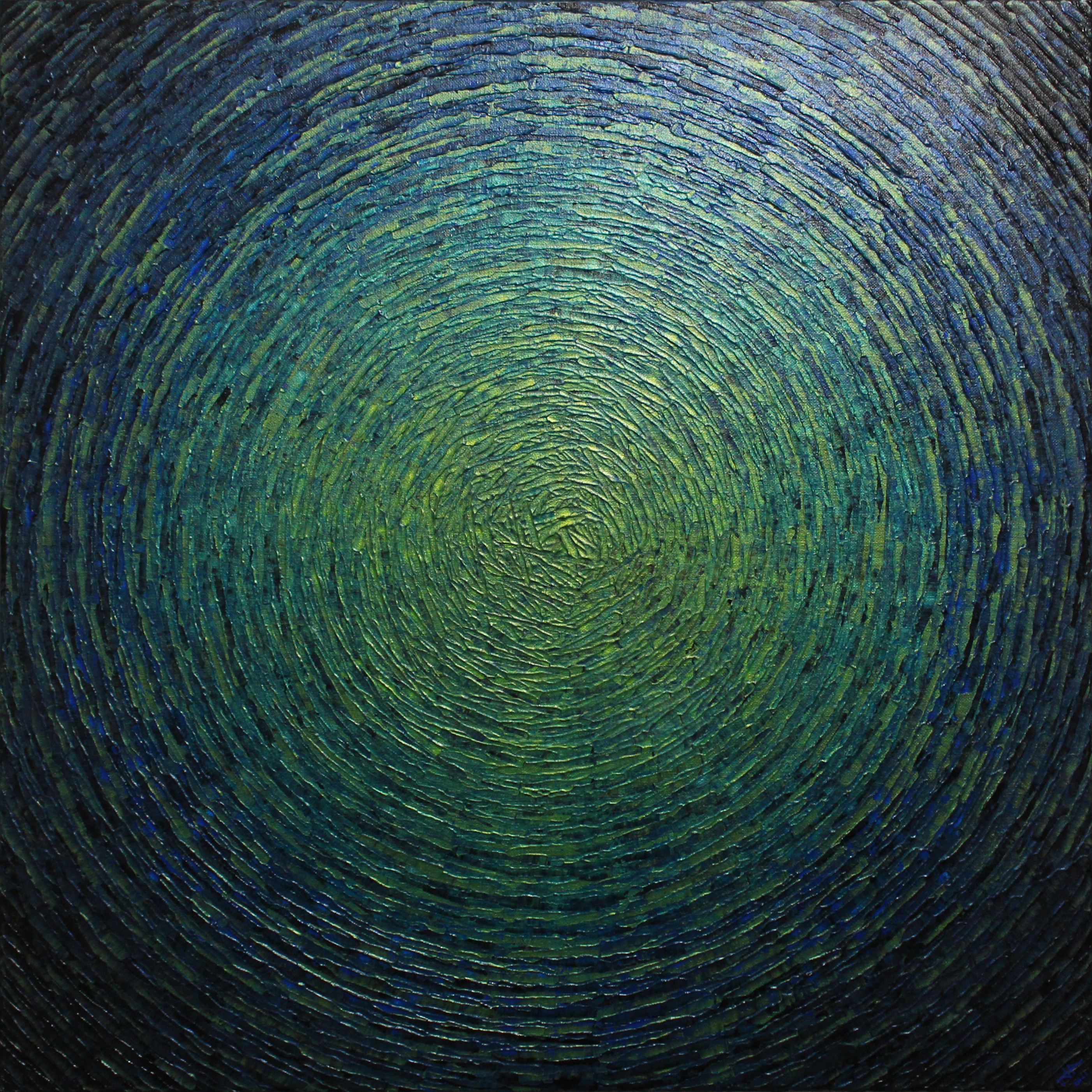 Jonathan Pradillon, Éclat verdoyant bleu Jonathan Pradillon, Éclat verdoyant bleu