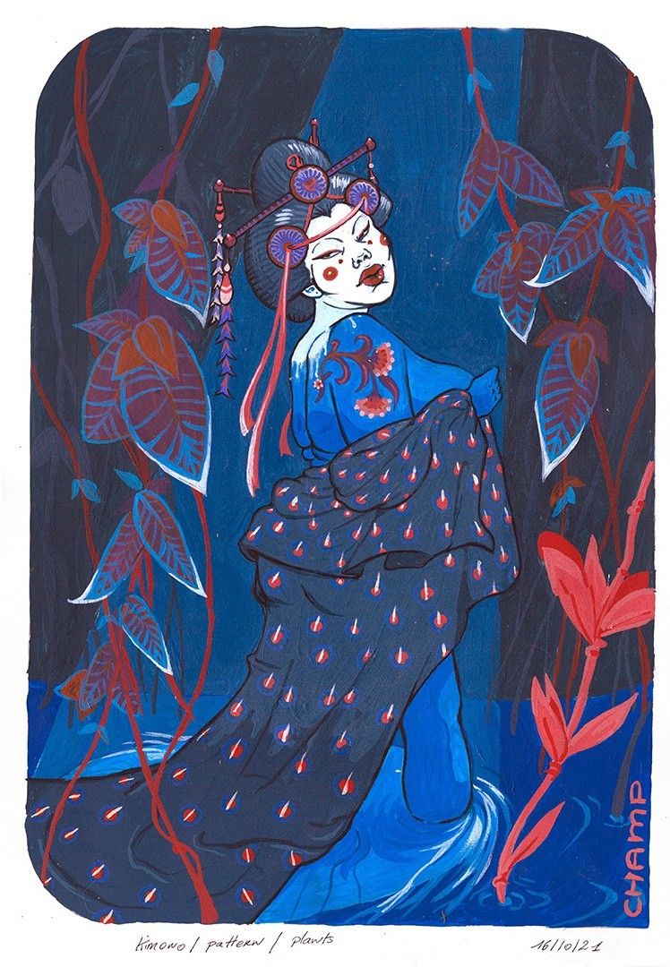 Champ, Kimono Champ, Kimono