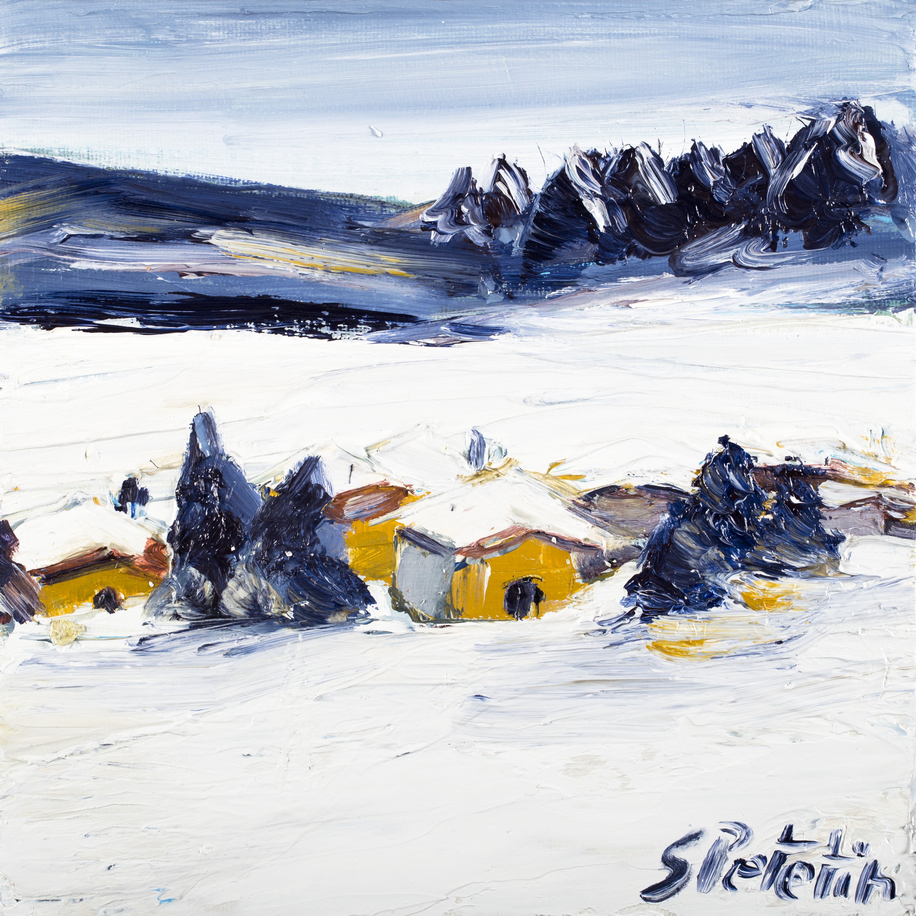 Sophie Petetin, La neige est là Sophie Petetin, La neige est là