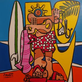 Peinture, Sun surf, Pascal Astier