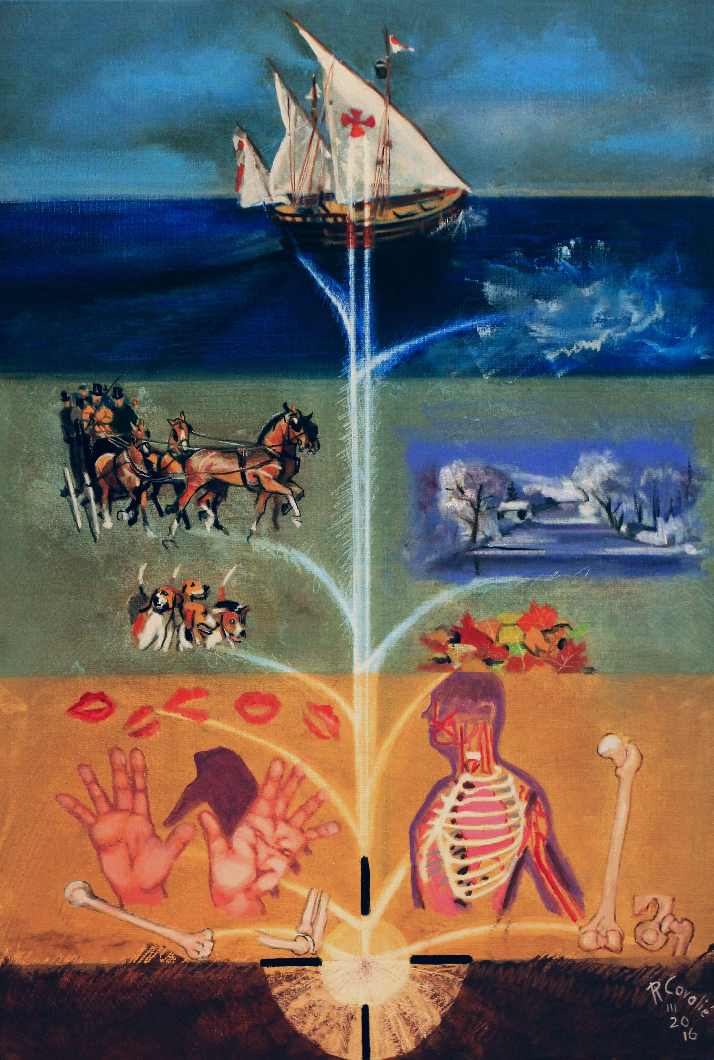 R. Cavalié, N° 984 L'espace du dedans. R. Cavalié, N° 984 L'espace du dedans.
