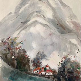 Painting, Paysages 109, Jun Peng Wu
