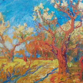 Painting, Blooming valley, Oleksandr Khrapachov