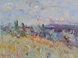Peinture, Before the rain. Kolchugino, Oleksandr Khrapachov