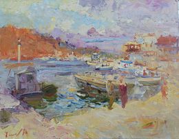 Gemälde, Balaclava. Cream., Oleksandr Khrapachov