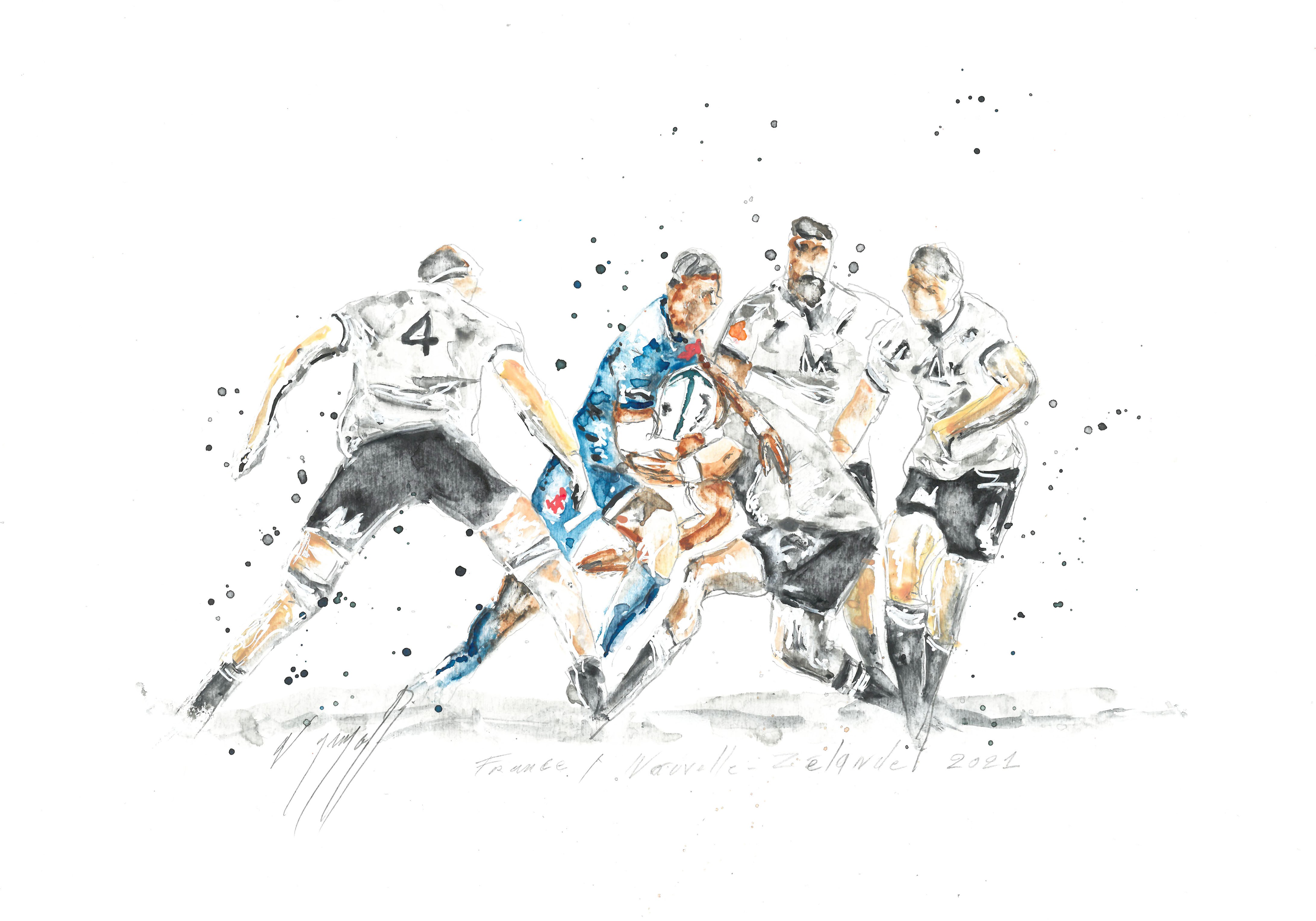 Noël Granger, Rugby France/Nouvelle Zélande 2021 Noël Granger, Rugby France/Nouvelle Zélande 2021
