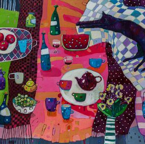 Painting, Celebration, Ania Pieniazek