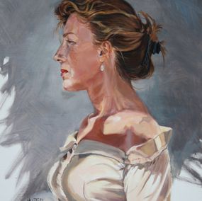 Peinture, Autoportrait, Helen Uter