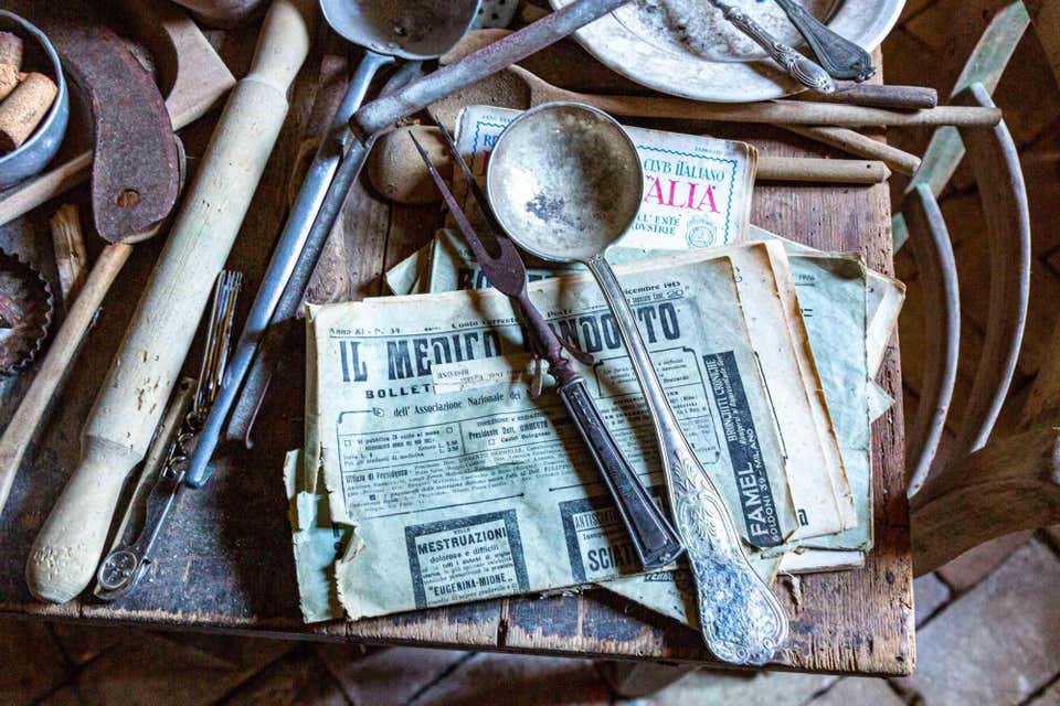 Cindi Emond, Serving Spoon and Newspaper Cindi Emond, Serving Spoon and Newspaper