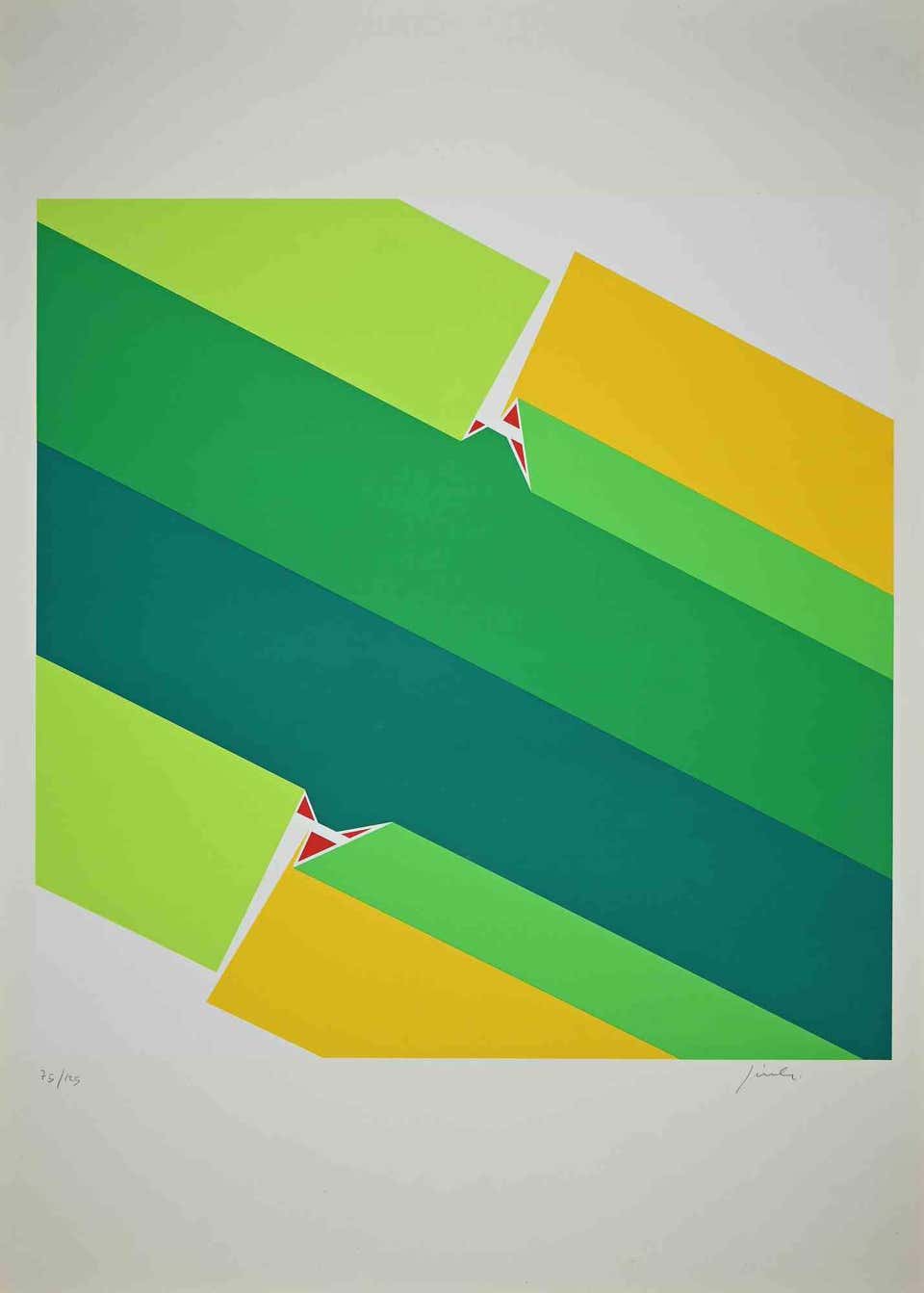 Franco Giuli, Composition in Green Franco Giuli, Composition in Green