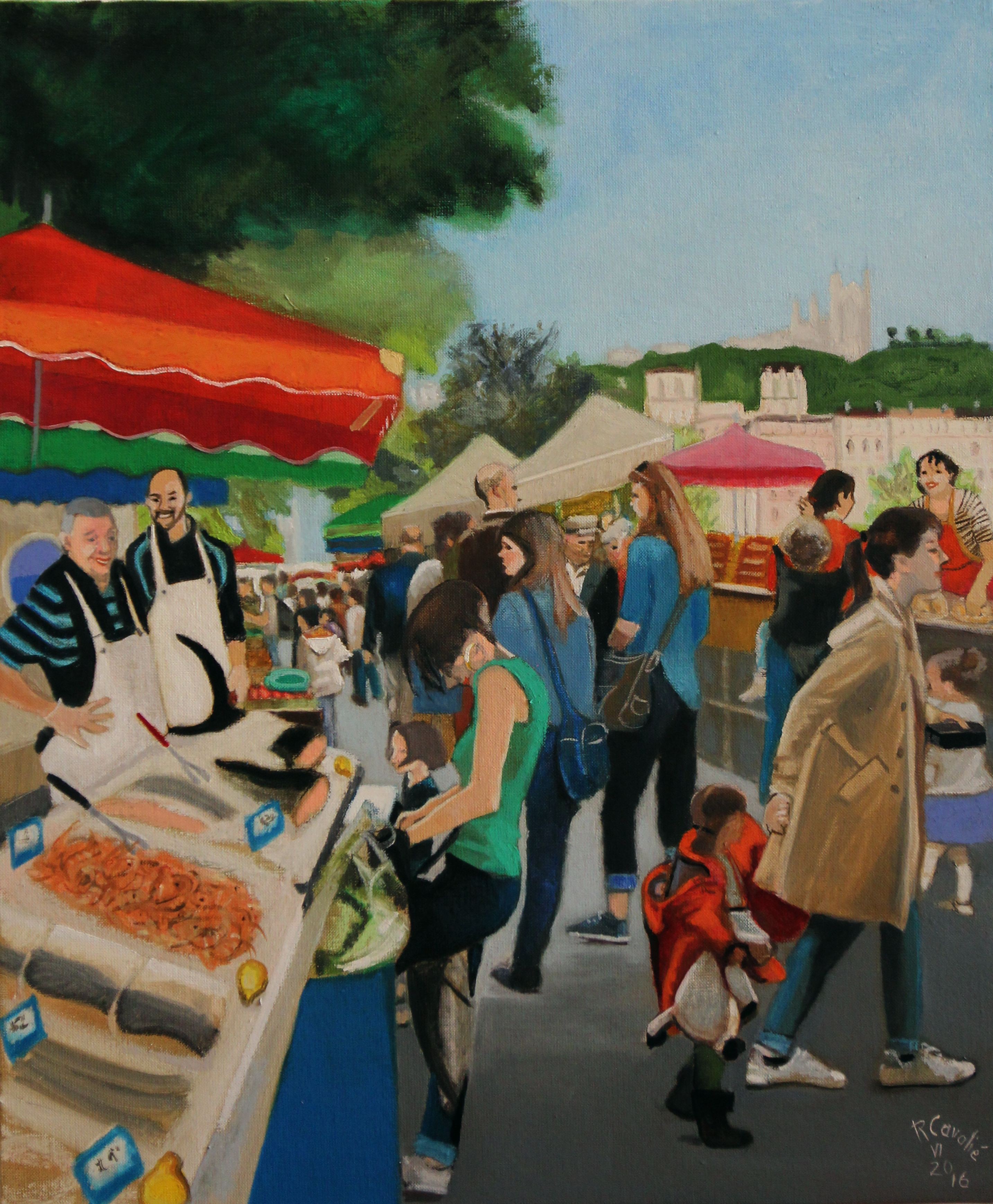 R. Cavalié, N° 989 Le marché R. Cavalié, N° 989 Le marché