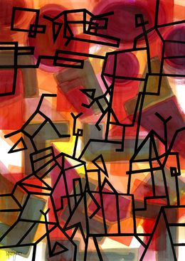 Gemälde, Kaboom, Antony Squizzato