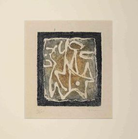 Print, Abstract Composition, Marcel Fiorini