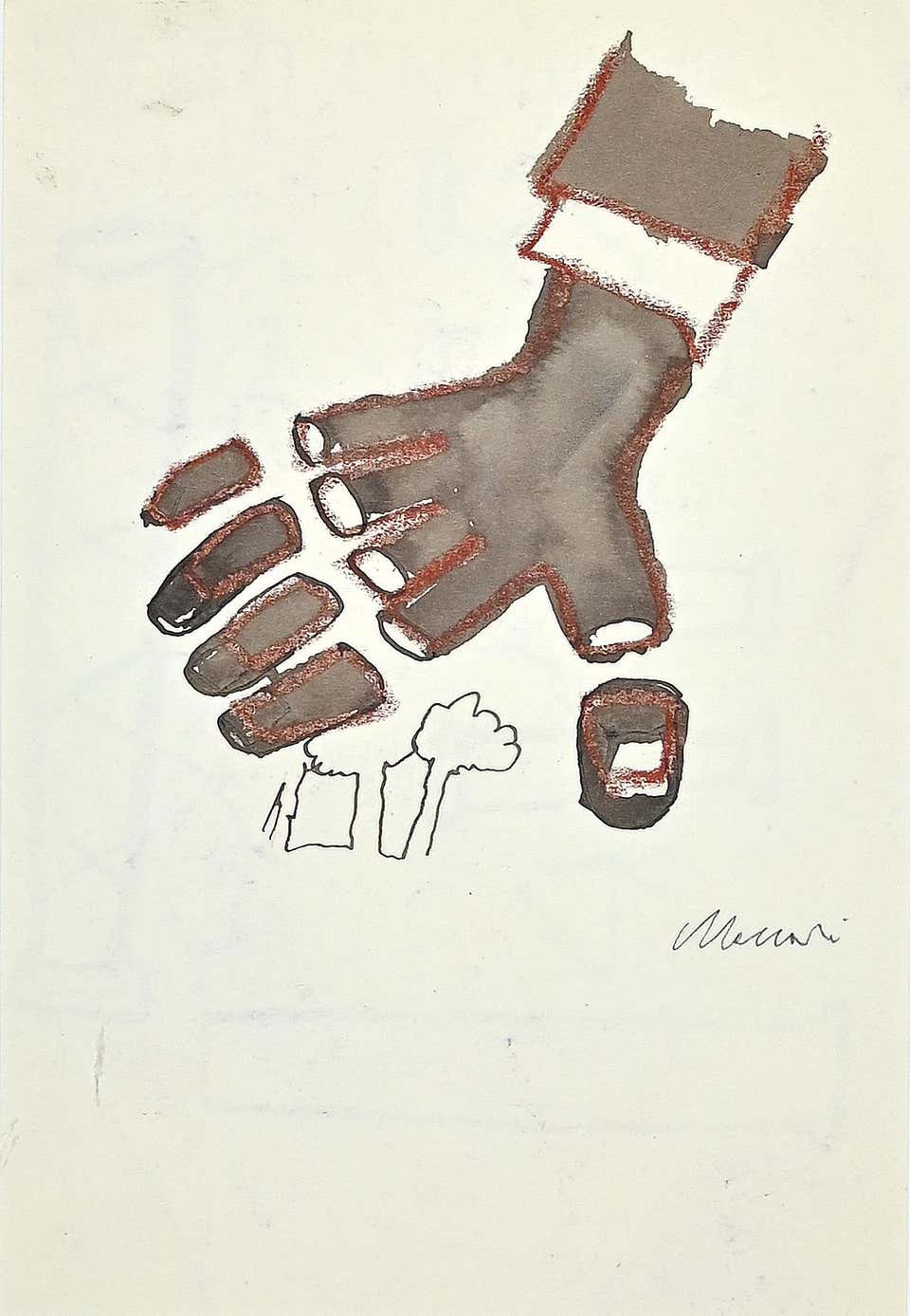 Mino Maccari, Hand Mino Maccari, Hand