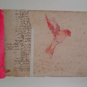 Gemälde, Ocell I, Fernando Alday