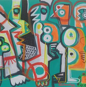 Gemälde, Les creatures, Lila Maroun Frem
