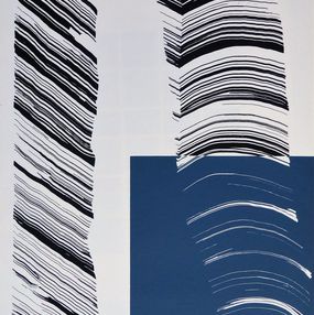Composition bleu & noir, Shigeru Izumi