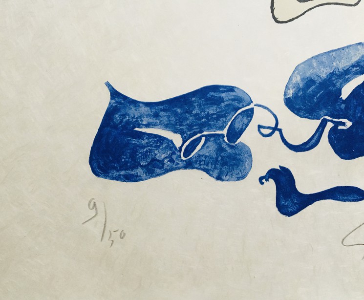 ▷ La liberté des mers III by Georges Braque, 1959 | Print