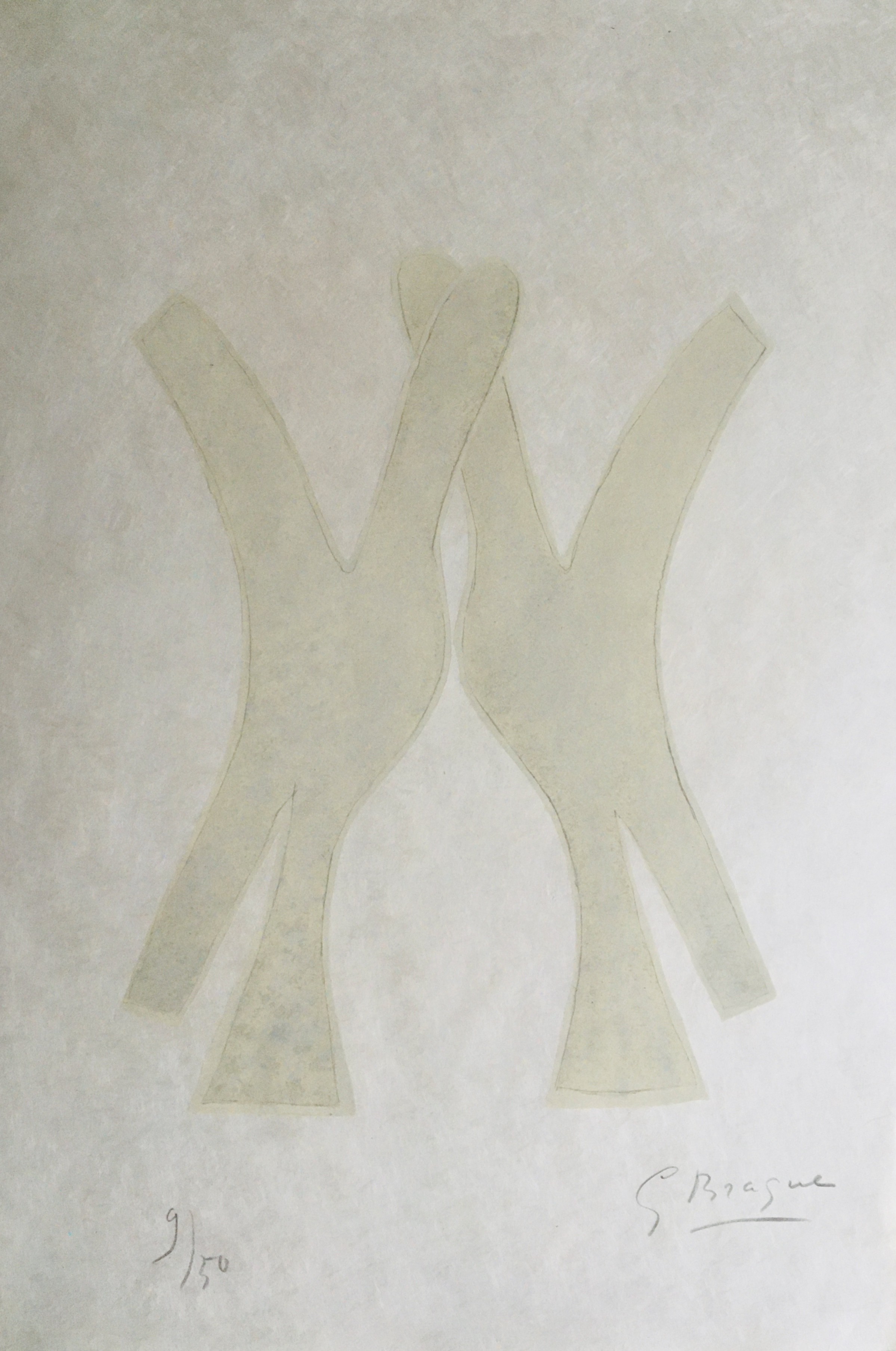 Georges Braque, La liberté des mers V Georges Braque, La liberté des mers V