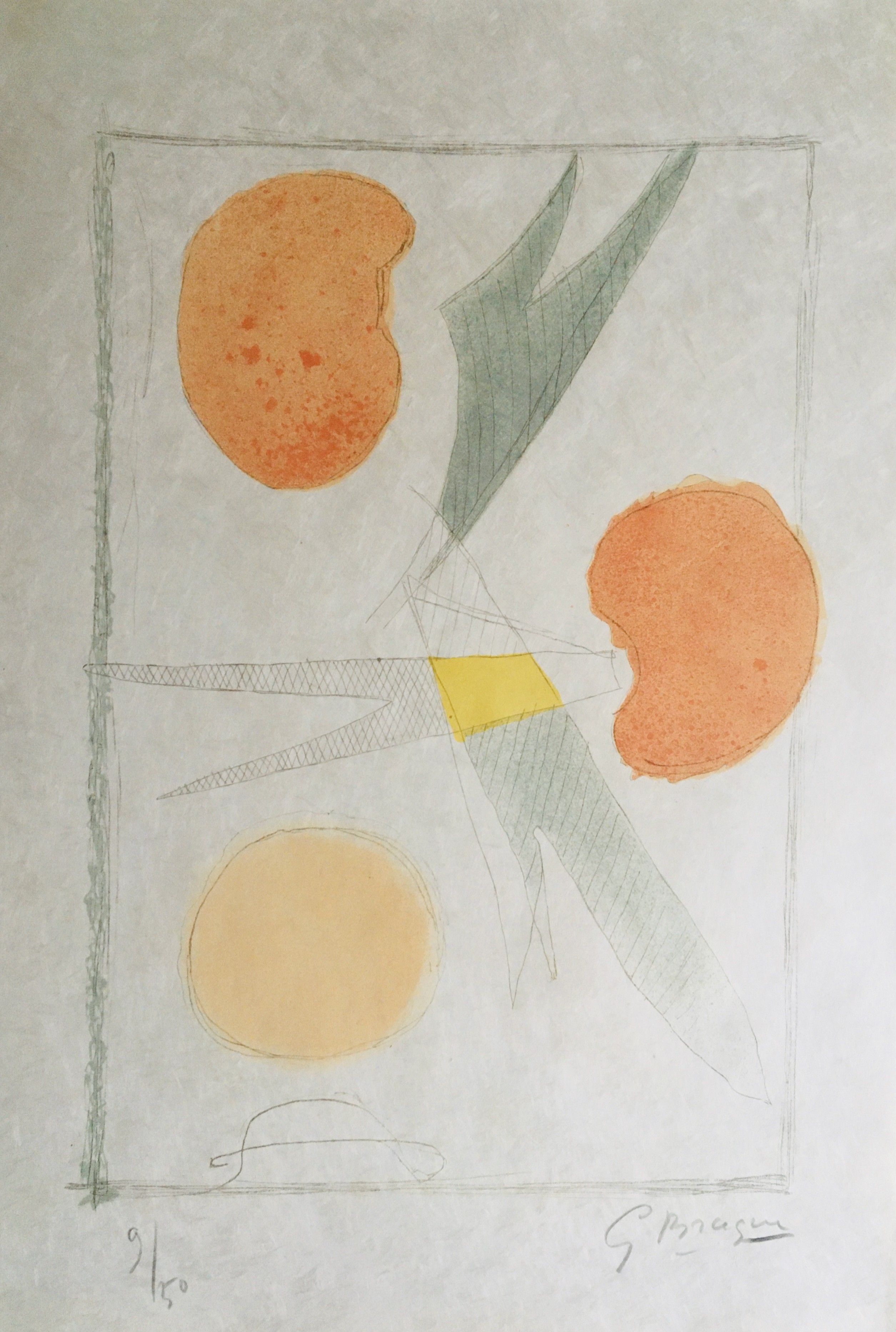 Georges Braque, La liberté des mers VI Georges Braque, La liberté des mers VI