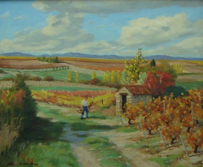 André Lac, Automne dans le vignoble gaillacois André Lac, Automne dans le vignoble gaillacois