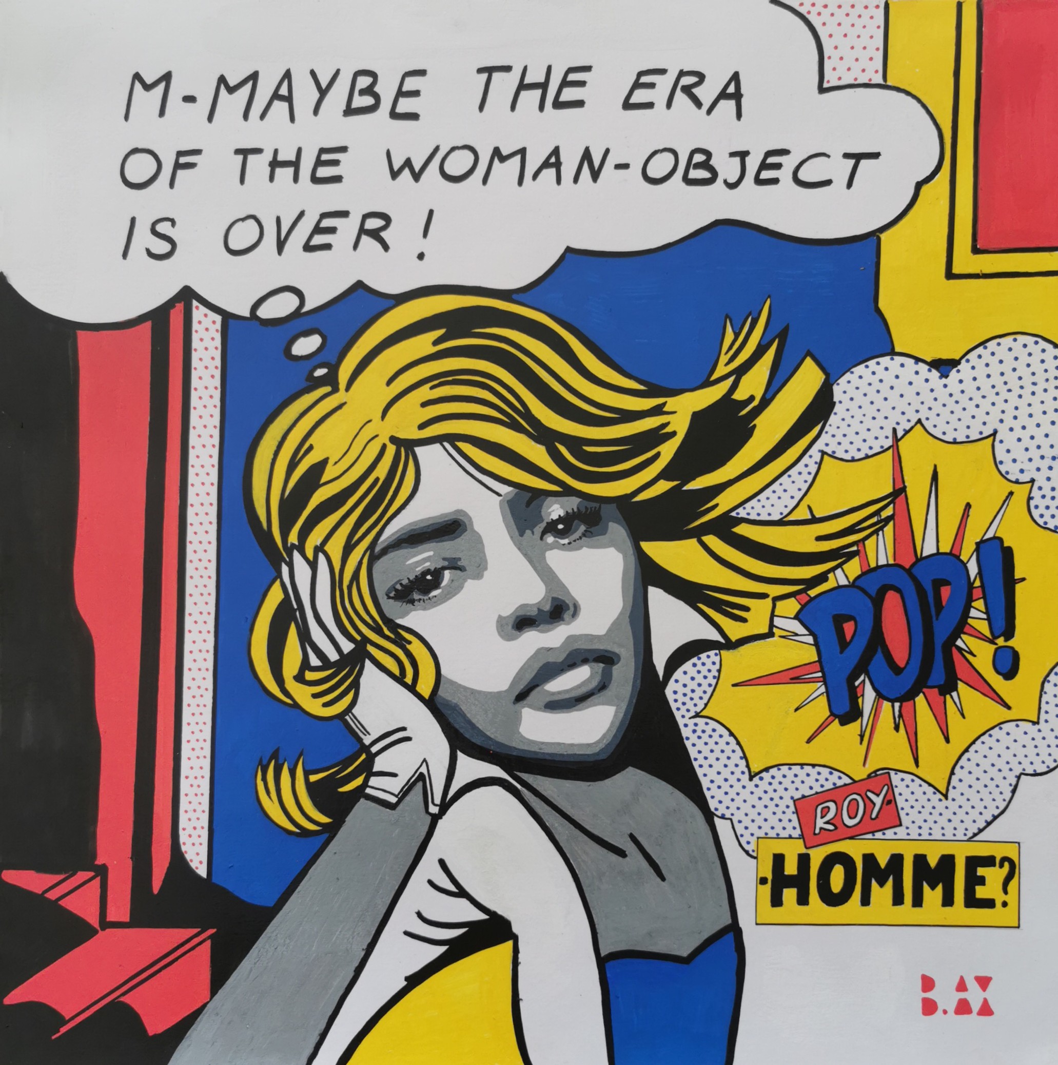 B.AX, Man subject vs Woman object B.AX, Man subject vs Woman object