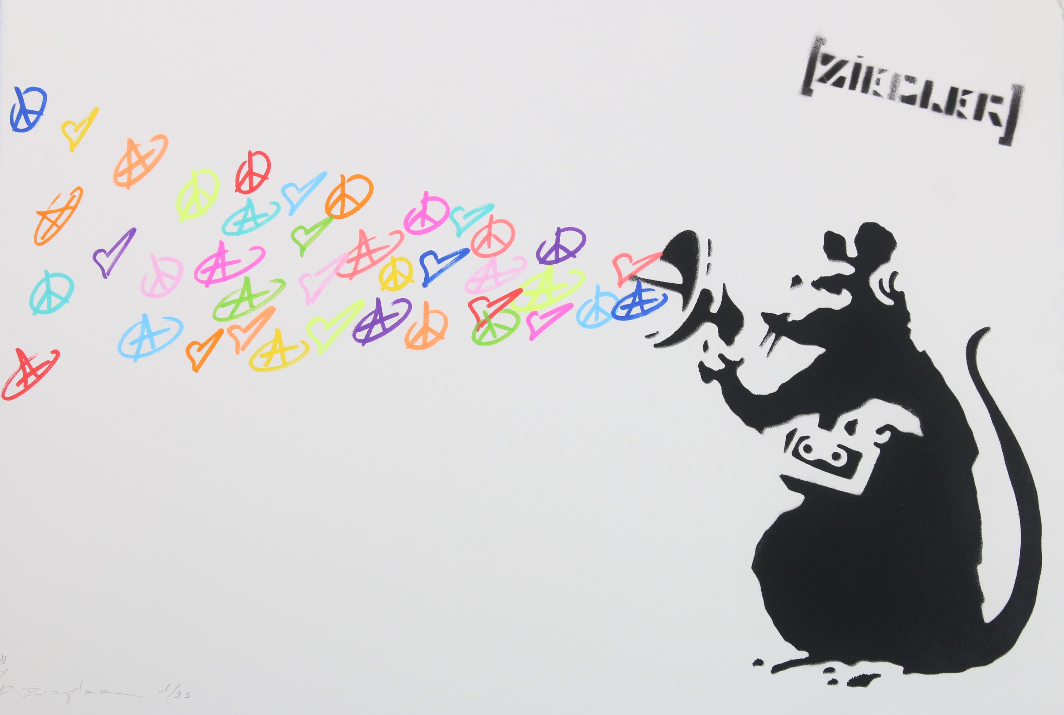Ziegler T, Peace Love and Anarchy Radar Rat Ziegler T, Peace Love and Anarchy Radar Rat