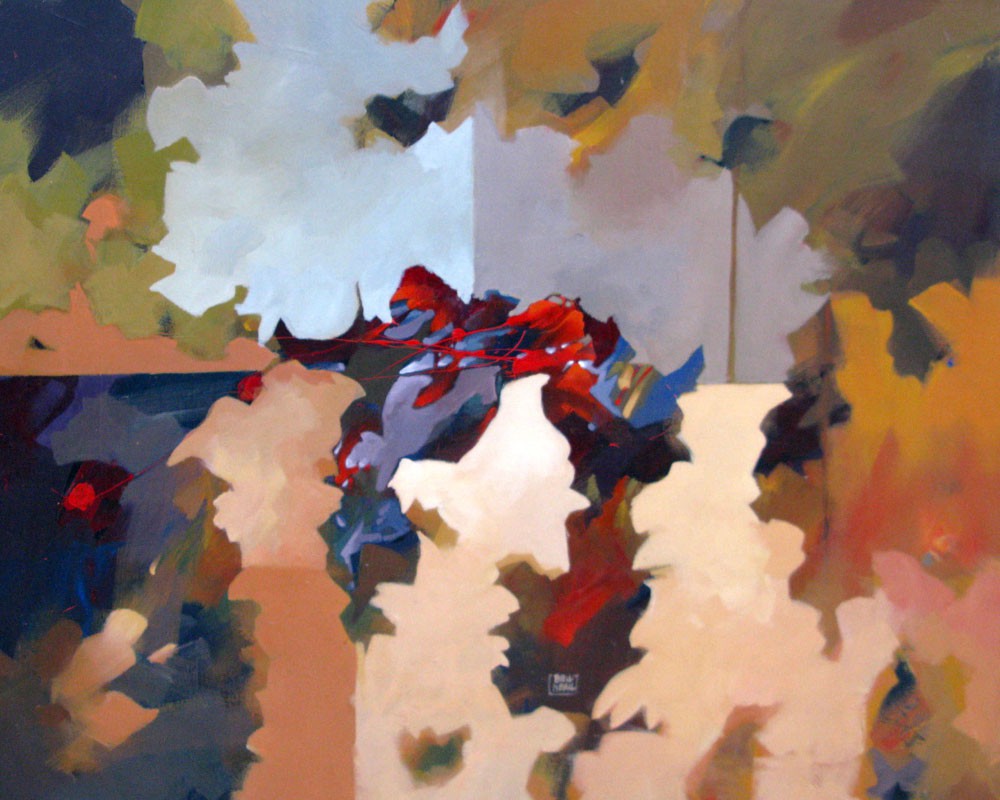 Bruneau, Peinture abstraite 24 Bruneau, Peinture abstraite 24