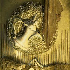 Gemälde, Past from Gold, Azeizah Alhassani