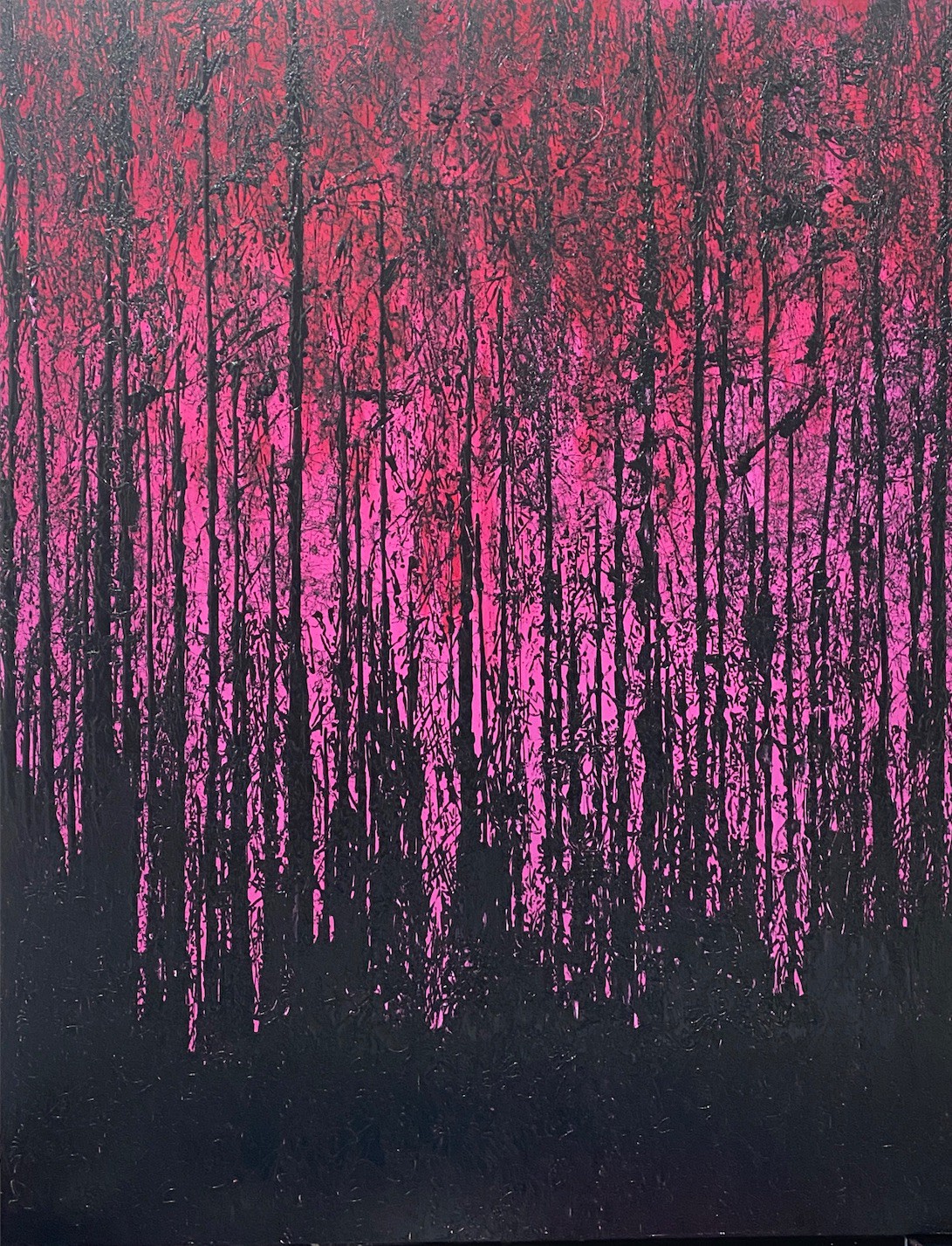 B. Yaghi, Black Forest - Pink Gradient B. Yaghi, Black Forest - Pink Gradient