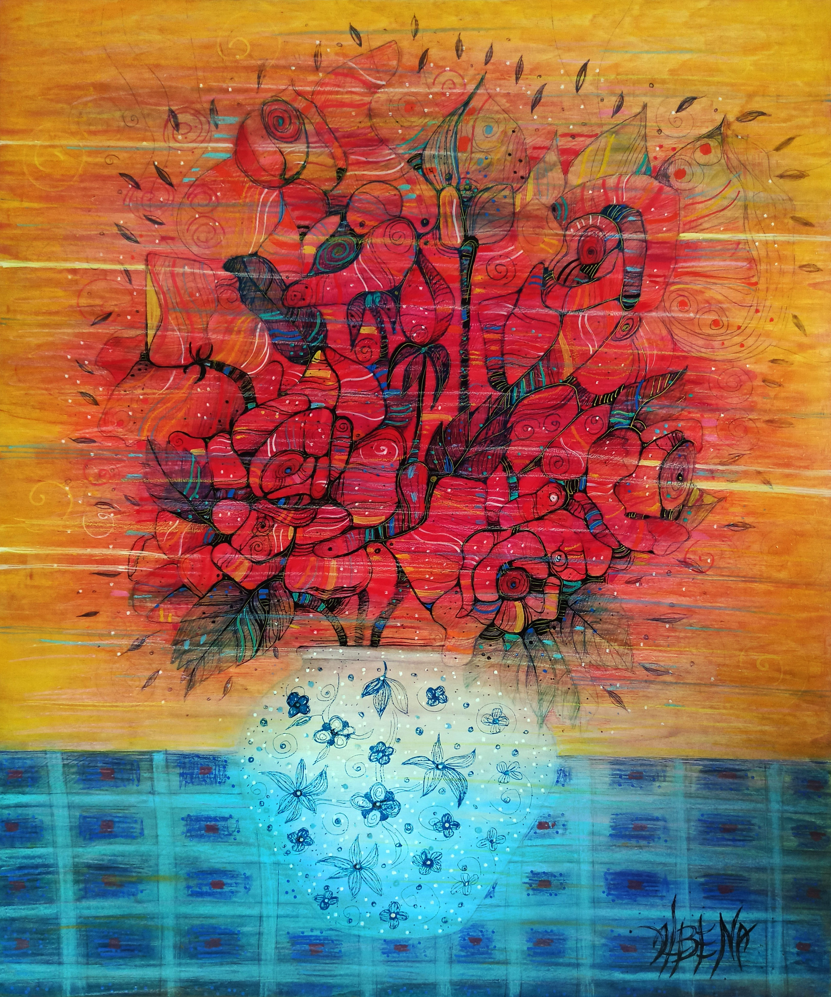 Albena Vatcheva, Le bouquet Albena Vatcheva, Le bouquet