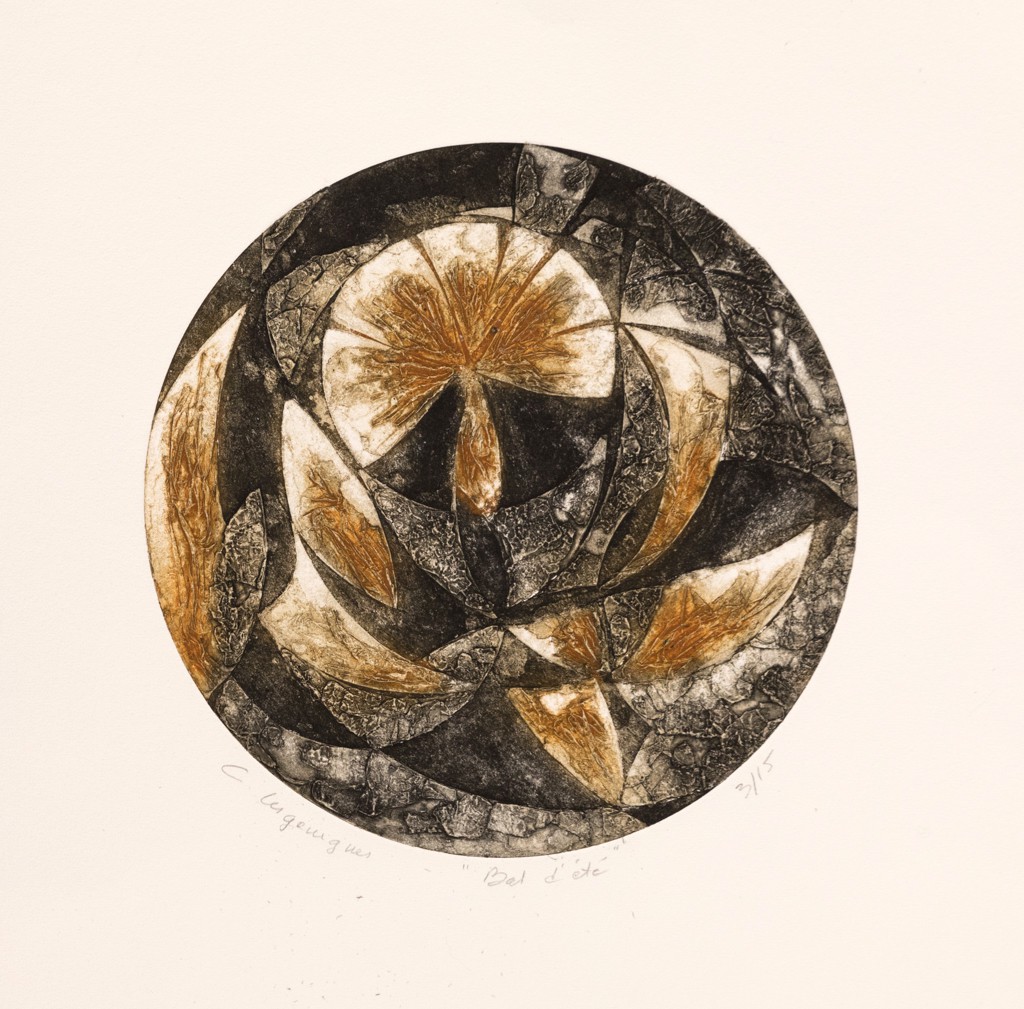 Caroline Lesgourgues, Bal d'été, gravures et collagraphies Caroline Lesgourgues, Bal d'été, gravures et collagraphies