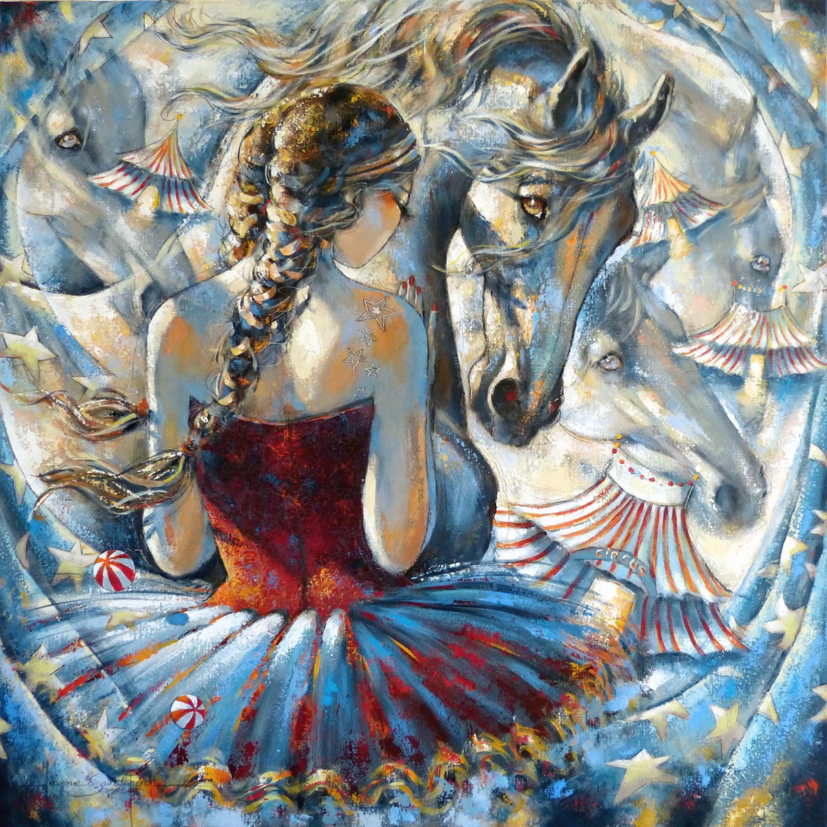 Jeanne Saint-Chéron, La piste aux étoiles Jeanne Saint-Chéron, La piste aux étoiles