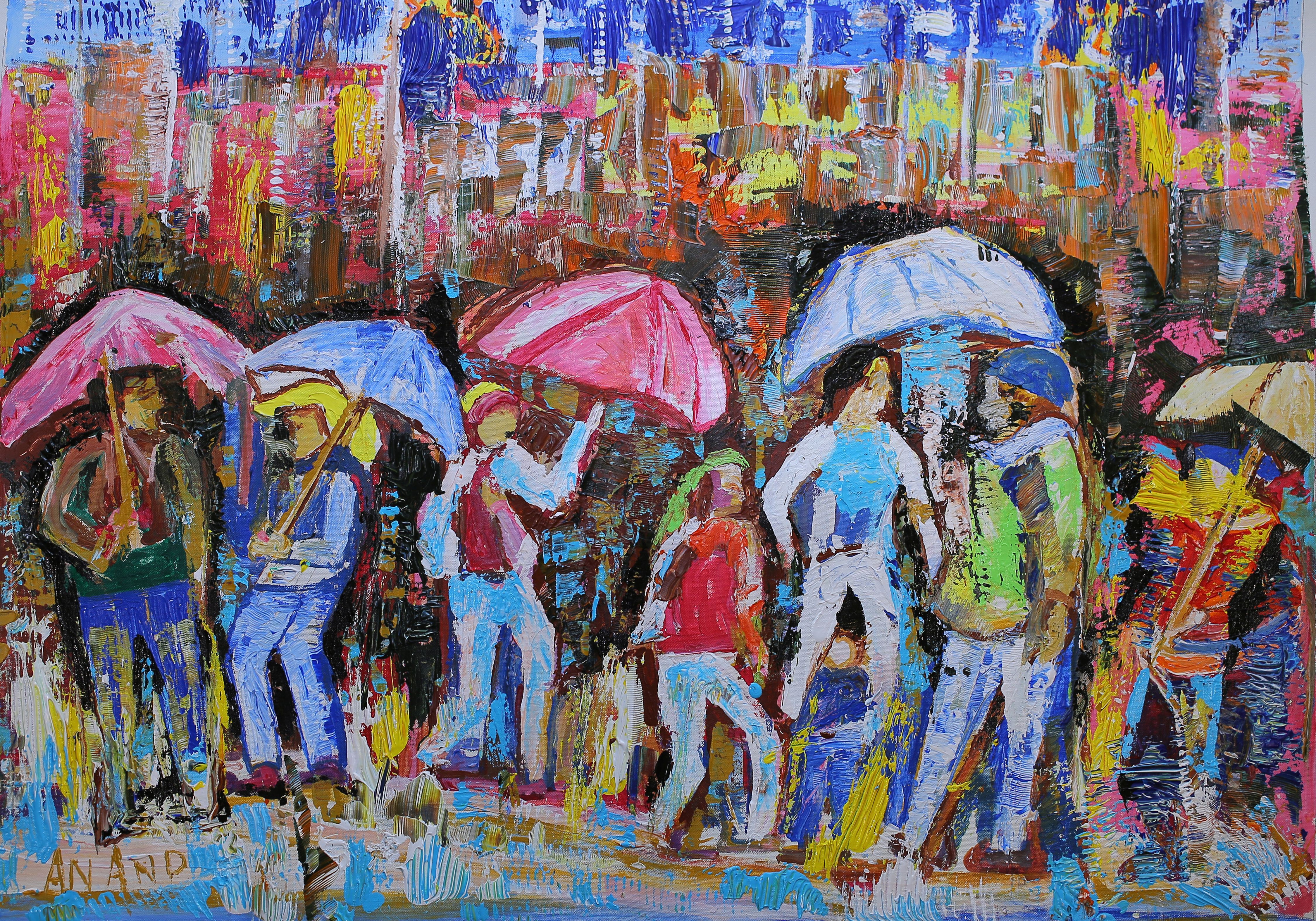 Anand Manchiraju, A Rainy Day in New-York Anand Manchiraju, A Rainy Day in New-York