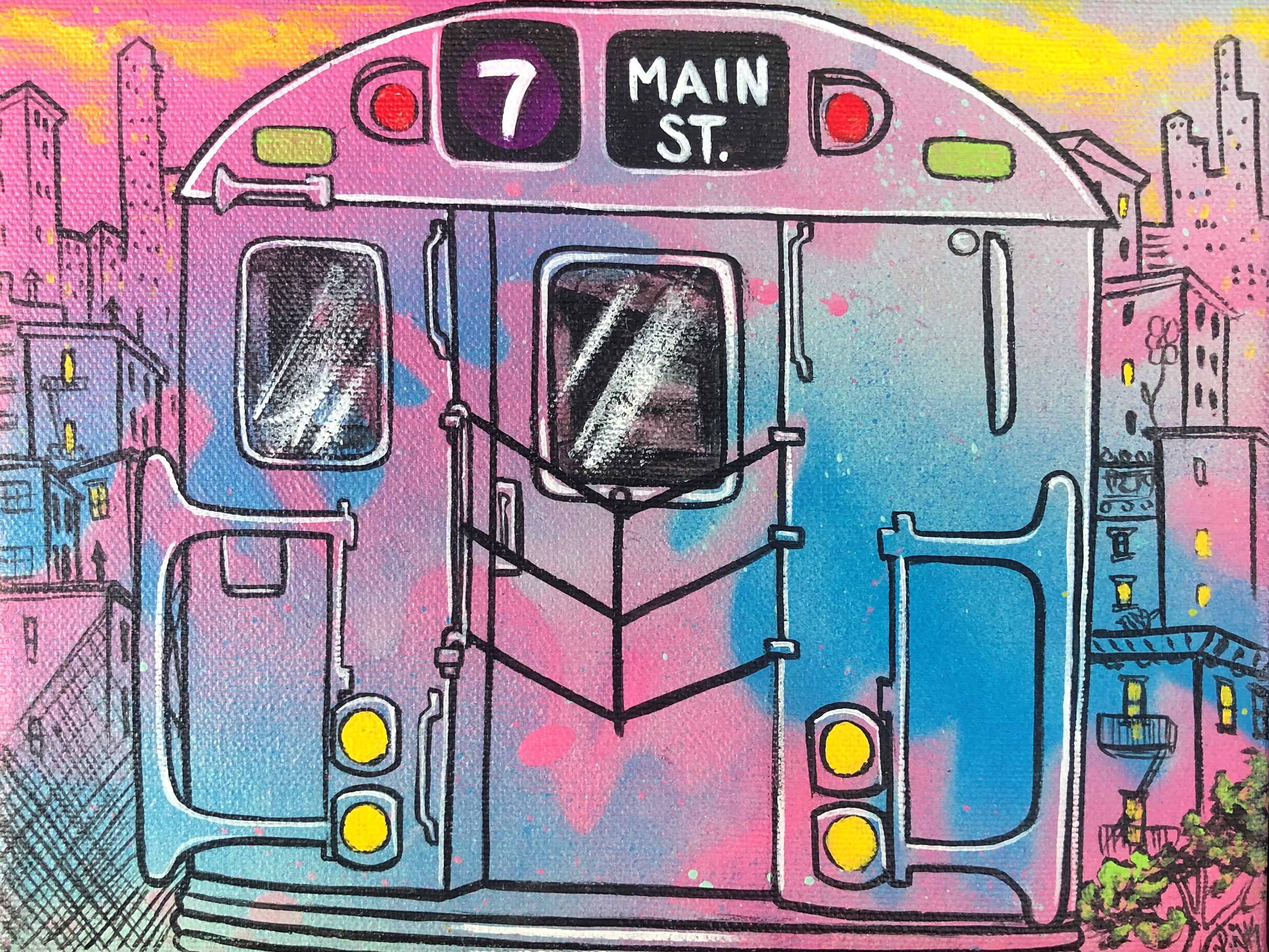 Lady Pink, 7 Main Street Lady Pink, 7 Main Street