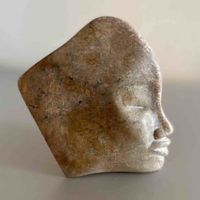 Sculpture, Visage de femme, Edith BK
