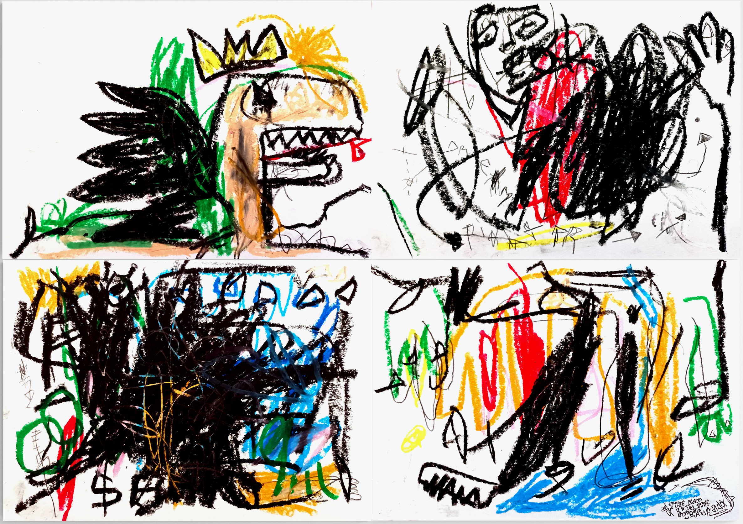 Themanfromthefuture Urano, A good monster (4 pieces) Themanfromthefuture Urano, A good monster (4 pieces)
