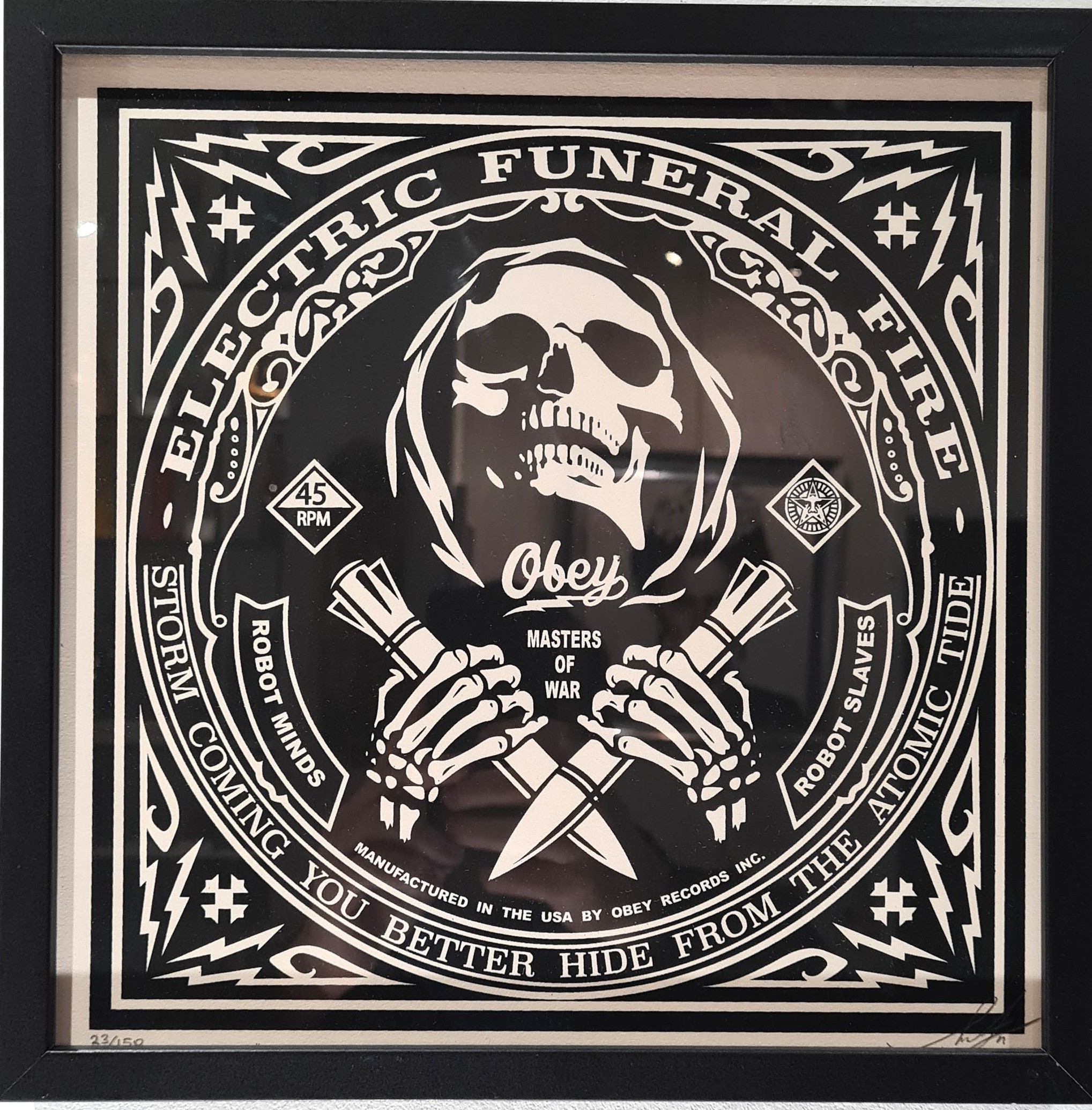 Shepard Fairey (Obey), Electric Funeral Shepard Fairey (Obey), Electric Funeral