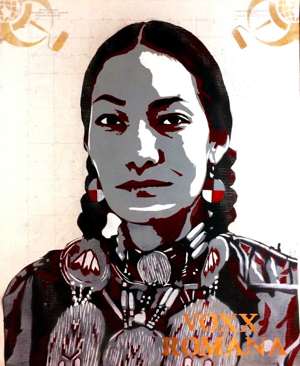 Voxx Romana, Native Rebel in grey Voxx Romana, Native Rebel in grey