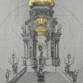 Gemälde, Temple of Ptolemy, Marco Araldi